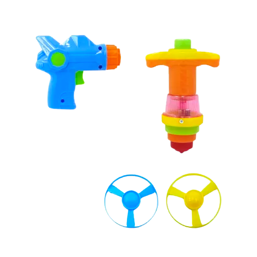 2-in-1 Spinning Launcher Play Set