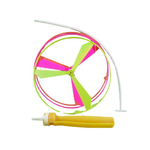 Generic Children’s Toy Cable Flying Disk with 3 Rings-3514
