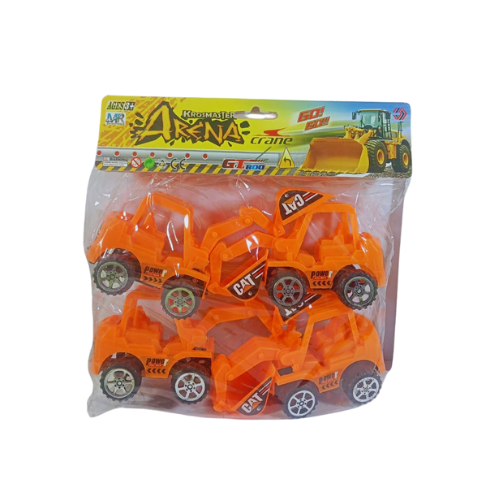 Pull-Back Mini Car and Forklift Toy Set