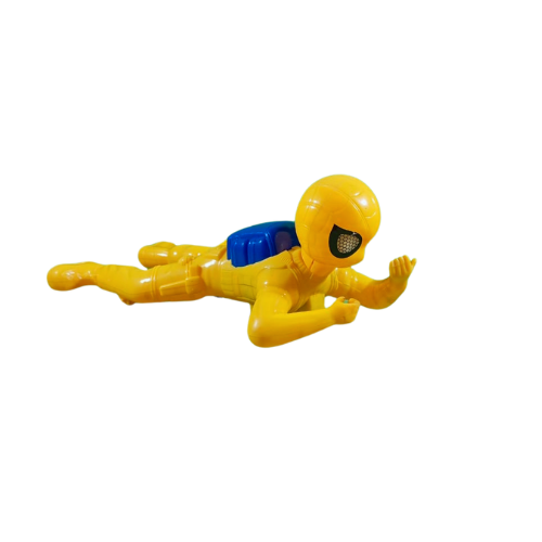 Action Figure Male Soldier with Motorcycle – Multicolor Off-Road Adventure Toy with Pull String-80867