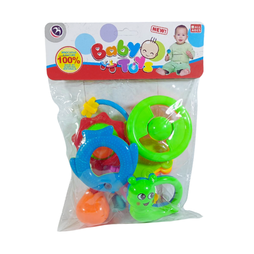 Baby Rattles – Pack of 6-80063