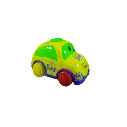 Pull String Multicolor Car with Bell Sound – Attractive Toy for Children-208