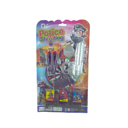Police Force Gun Toy, Soft Ball Kids Shoot Gun Toy-192
