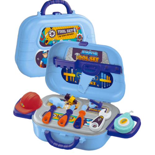 Tool Set Toys for Kids – Pretend Play Construction Tool Kit-18043