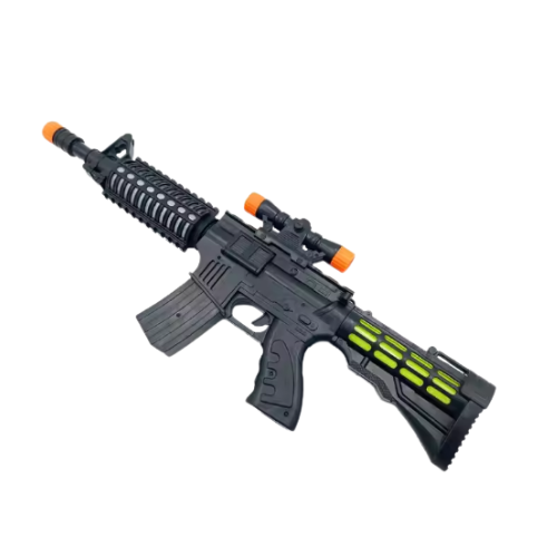 Battery Operated Machine Toy Gun with  Dynamic Sound and lights-2024
