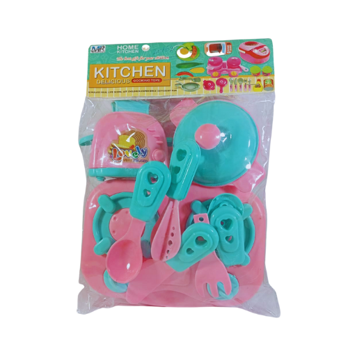 Kids Kitchen Accessories Kitchen Set (10+ Pieces) with Stove, Spoon-20162