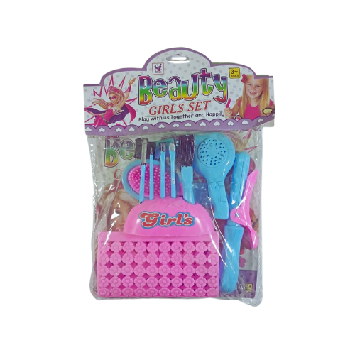 Girls Beauty Set Toy for Kids – 9 Pieces Set-716
