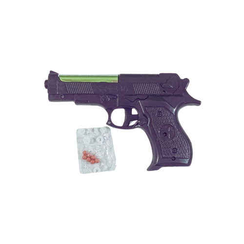 Black Costume Police Toy Gun with Bullets-809