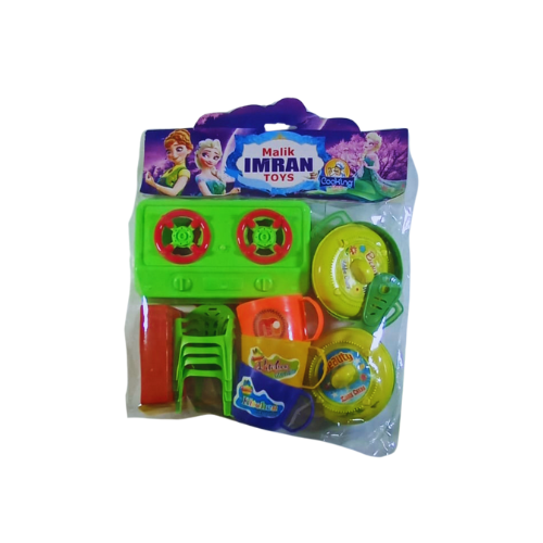 12 Pcs Kids Cooking Play Set – Multicolor-77